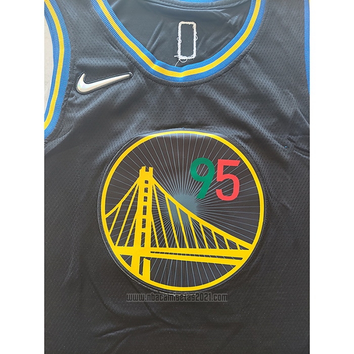 Camiseta Golden State Warriors Juan Toscano-Anderson #95 2022 Slam Dunk Special Mexico Edition Negro